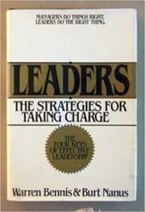 picture of the book "Leaders: The strategies for taking charge" 